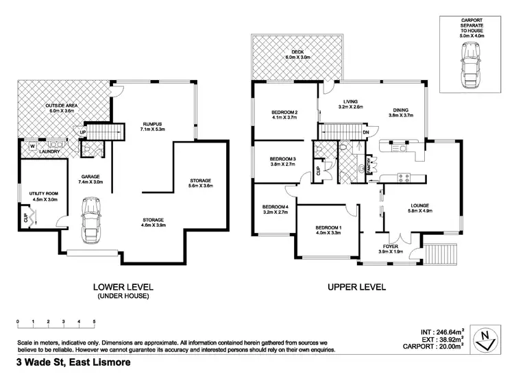 Floorplan of Homely house listing, 3 Wade Street, East Lismore NSW 2480