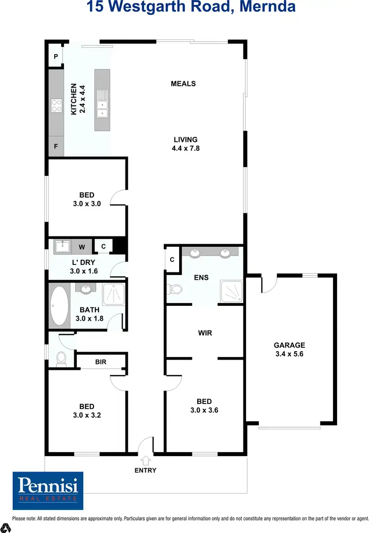 Floorplan of Homely house listing, 15 Westgarth Road, Mernda VIC 3754