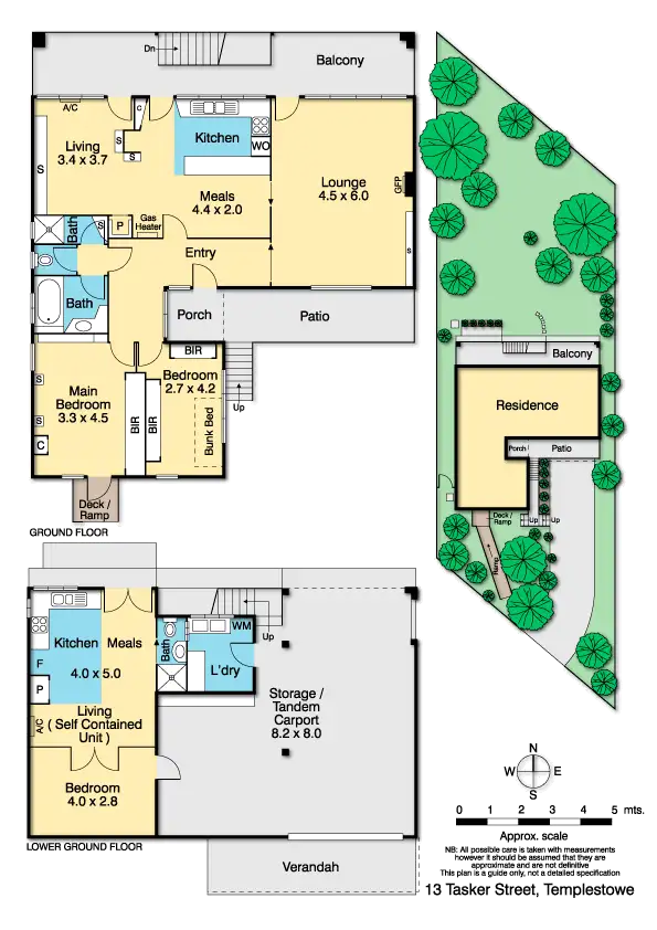 Floorplan of Homely house listing, 13 Tasker Street, Templestowe Lower VIC 3107