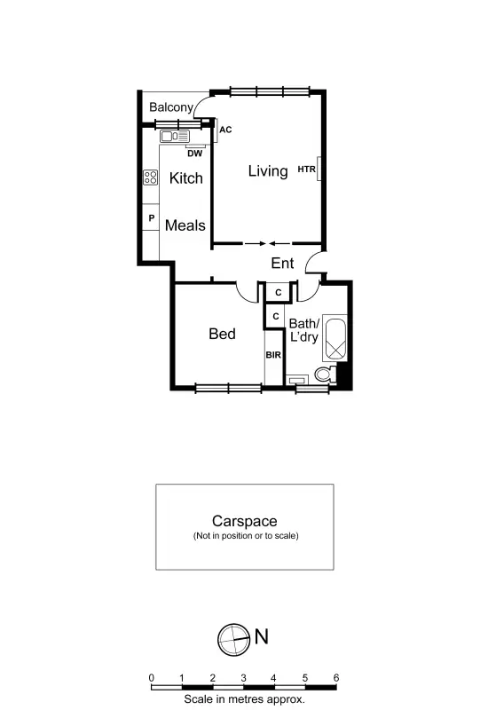 Floorplan of Homely apartment listing, 13/2 Brook Street, Hawthorn VIC 3122