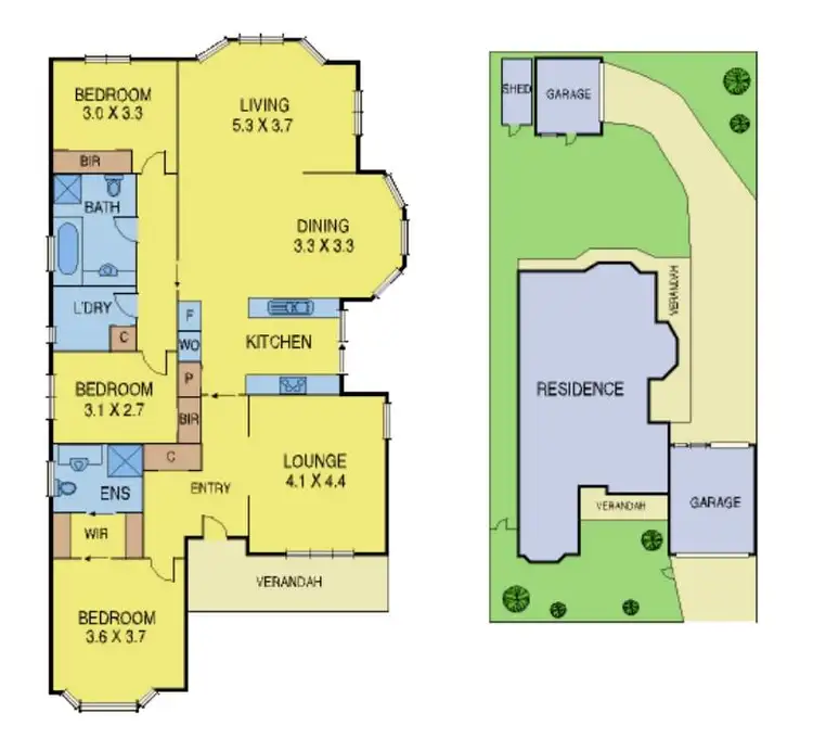 Floorplan of Homely house listing, 20 Golden Grove, Portarlington VIC 3223