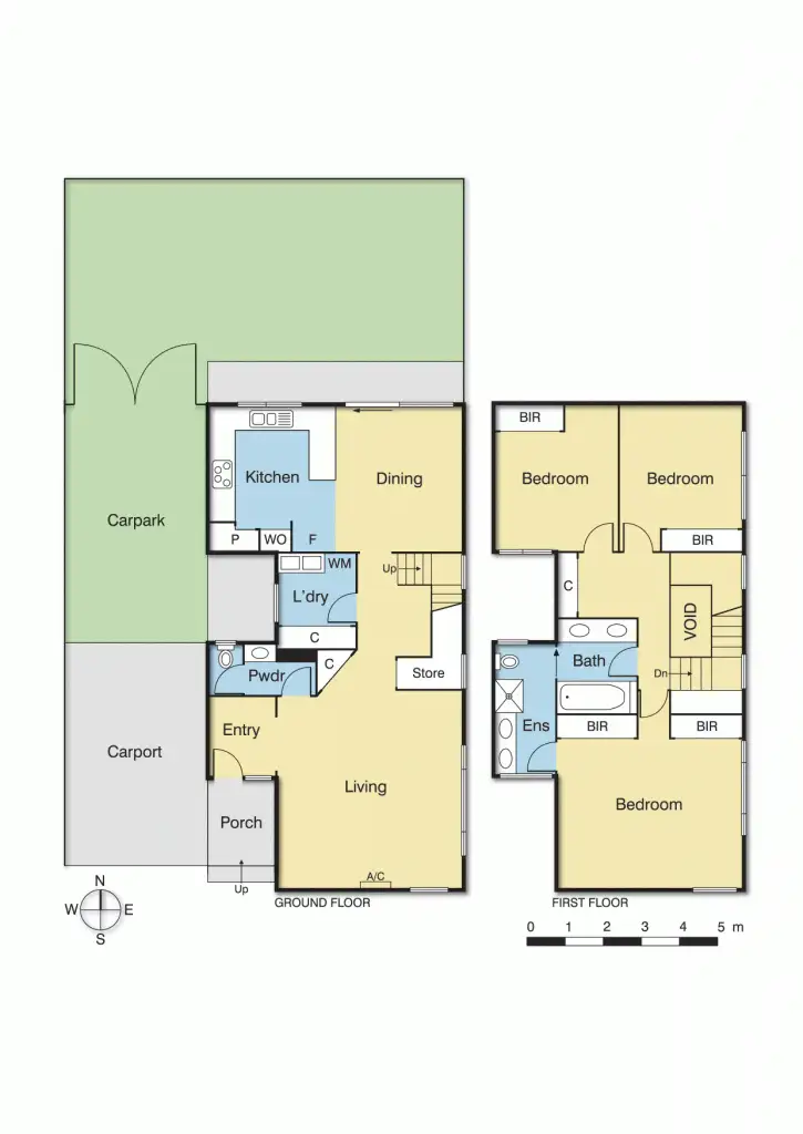 Floorplan of Homely unit listing, 1/97 Rosanna Road, Heidelberg VIC 3084