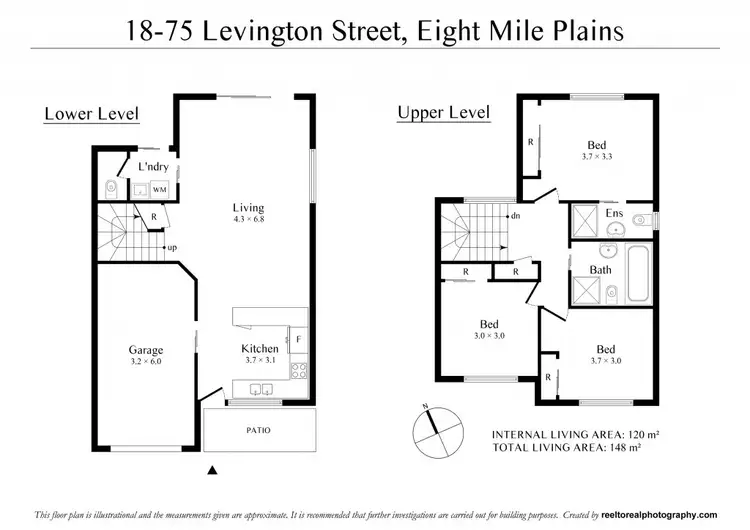 Floorplan of Homely townhouse listing, 18/75 Levington Road, Eight Mile Plains QLD 4113