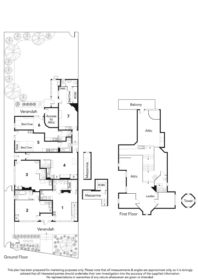 Floorplan of Homely house listing, 143 Kerferd Road, Albert Park VIC 3206