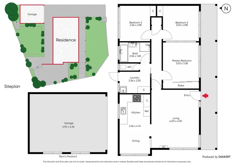 Floorplan of Homely house listing, 2 Dransfield Way, Epping VIC 3076