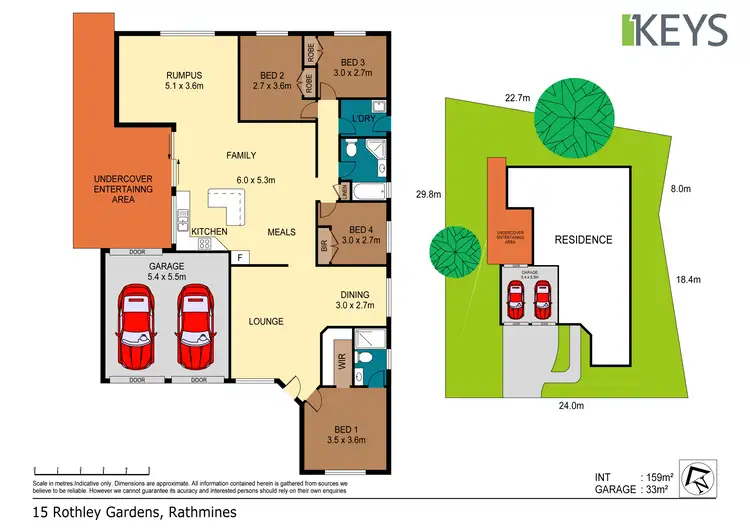 Floorplan of Homely house listing, 15 Rothley Gardens, Rathmines NSW 2283