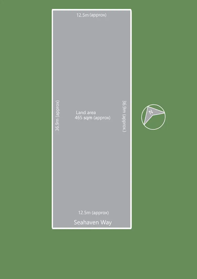 Floorplan of Homely land listing, 5 Seahaven Way, Safety Beach VIC 3936