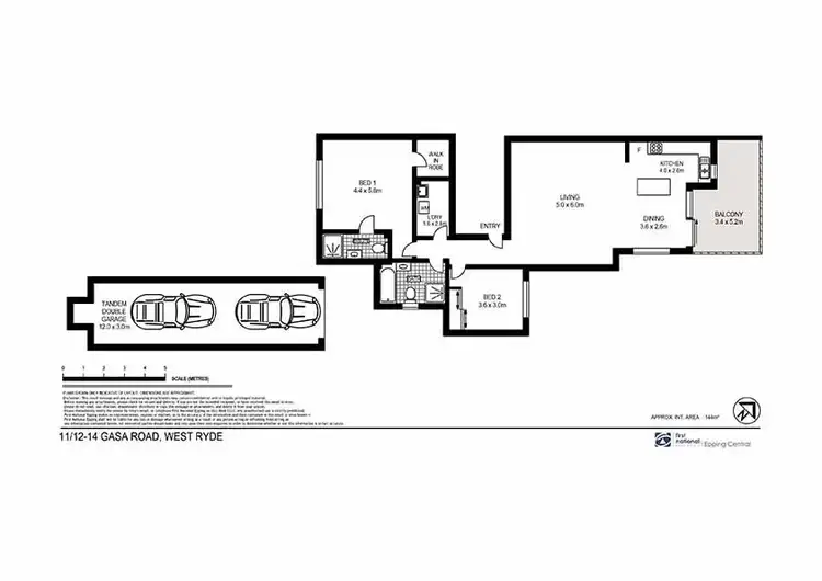 Floorplan of Homely apartment listing, 11/12-14 Gaza Road, West Ryde NSW 2114