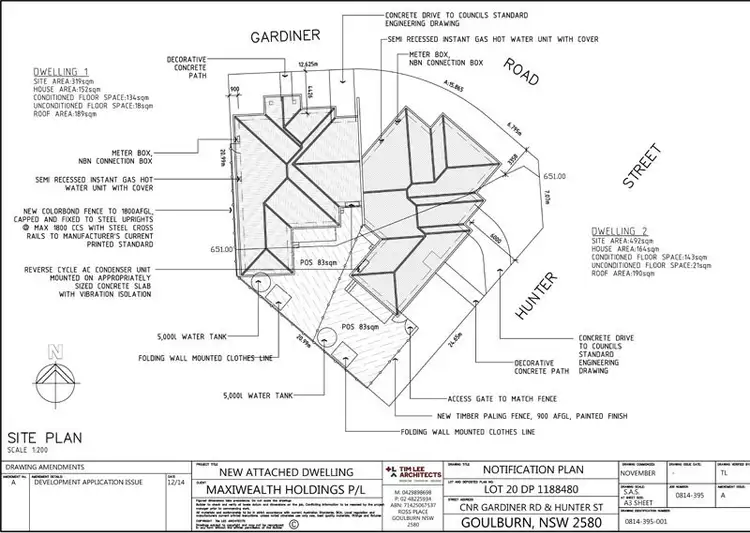 Floorplan of Homely land listing, LOT 20 Hunter Street, Mistful Park, Goulburn NSW 2580