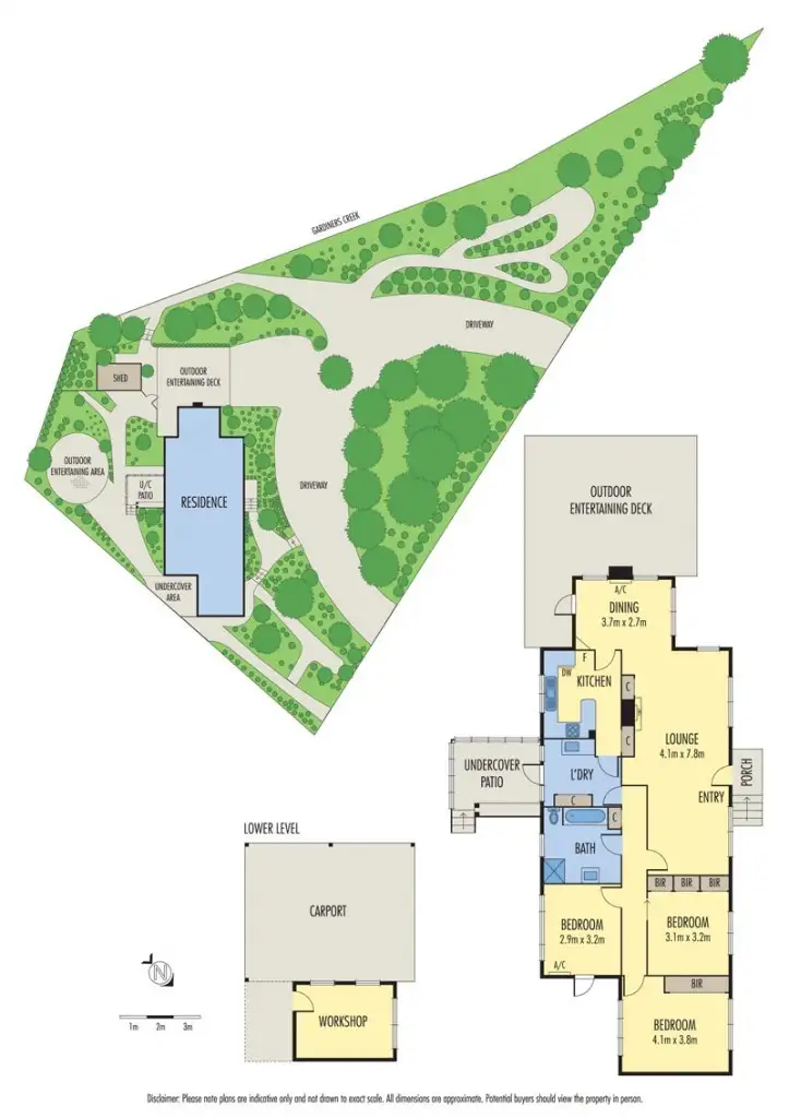 Floorplan of Homely house listing, 1-3 Naughton Grove, Blackburn VIC 3130