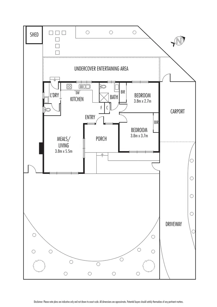 Floorplan of Homely house listing, 14 Trawalla Road, Croydon VIC 3136