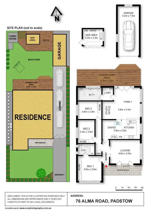 Floorplan of Homely house listing, 76 Alma Road, Padstow NSW 2211