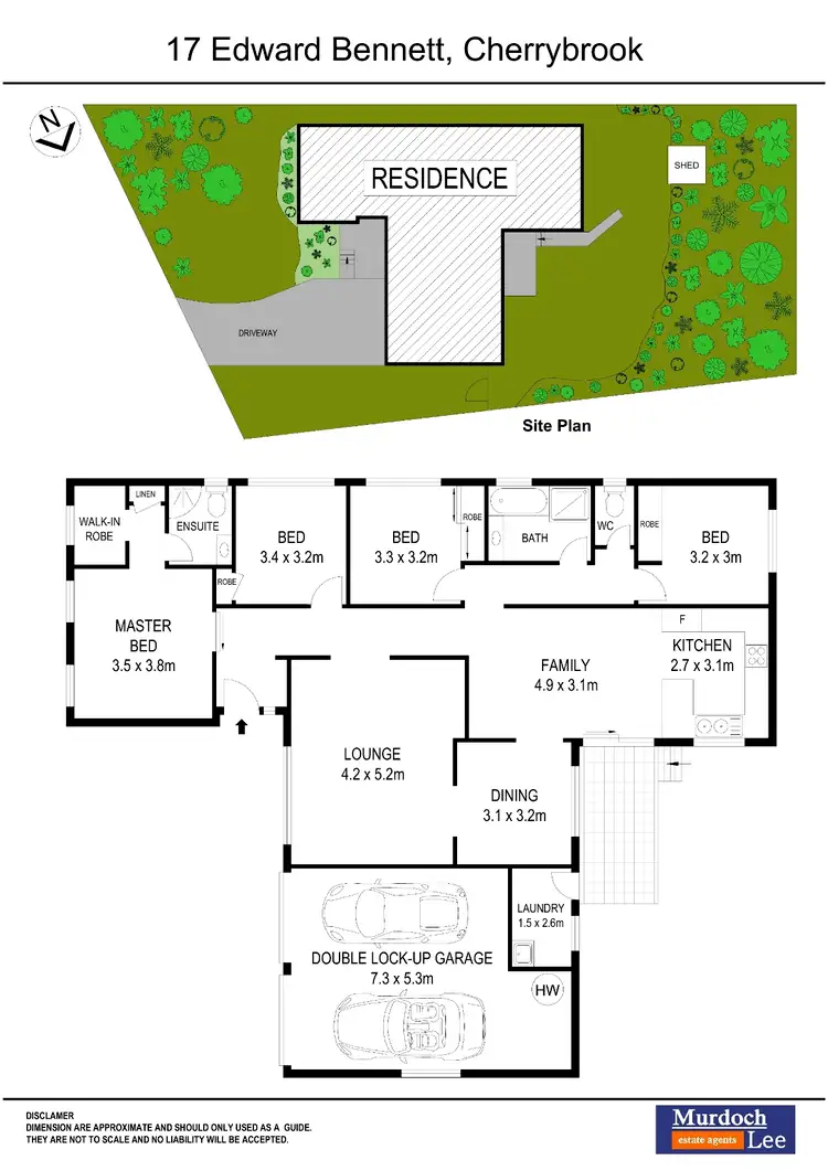 Floorplan of Homely house listing, 17 Edward Bennett Drive, Cherrybrook NSW 2126