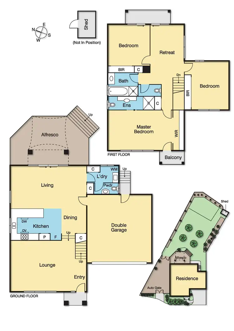 Floorplan of Homely house listing, 1/311 Ryans Road, Eltham North VIC 3095