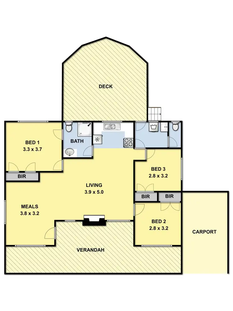 Floorplan of Homely house listing, 32 Nicholson Crescent, Jan Juc VIC 3228