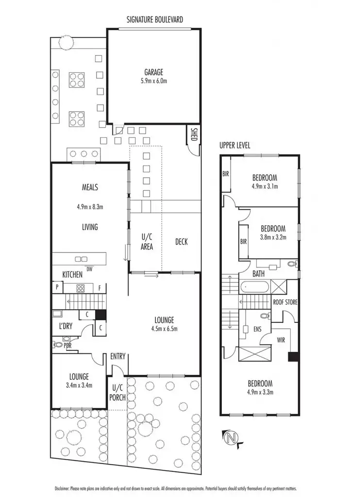 Floorplan of Homely house listing, 83 Signature Boulevard, Sanctuary Lakes VIC 3030