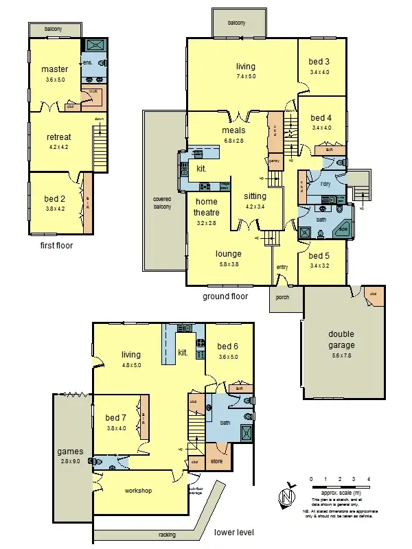 Floorplan of Homely house listing, 10 Laurel Hill Drive, Eltham North VIC 3095