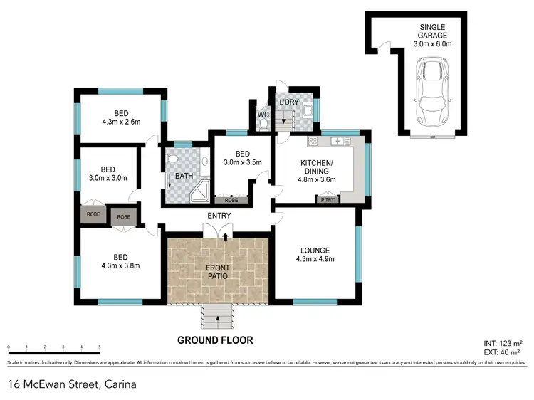 Floorplan of Homely house listing, 16 McEwan Street, Carina QLD 4152
