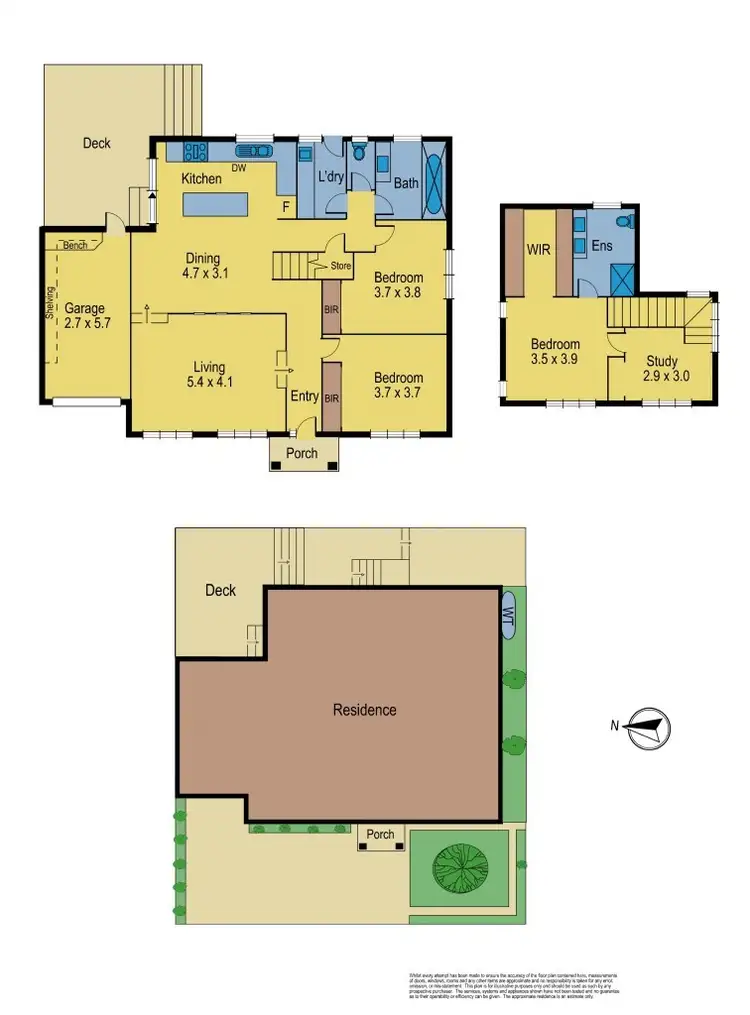 Floorplan of Homely house listing, 62A Beard Street, Eltham VIC 3095