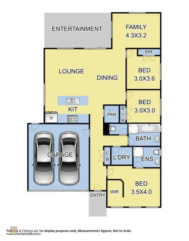 Floorplan of Homely house listing, 6 Sacha Court, Yarra Glen VIC 3775