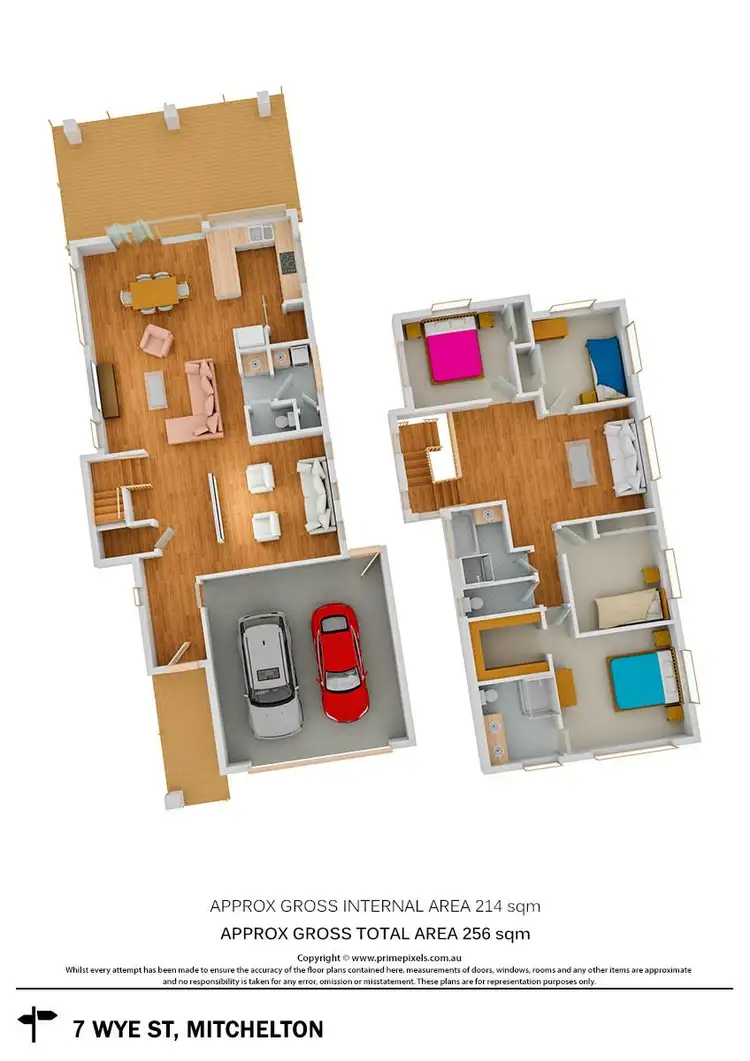 Floorplan of Homely house listing, 7 Wye Street, Mitchelton QLD 4053