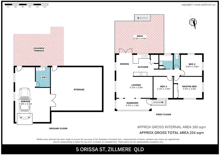Floorplan of Homely house listing, 5 Orissa Street, Zillmere QLD 4034
