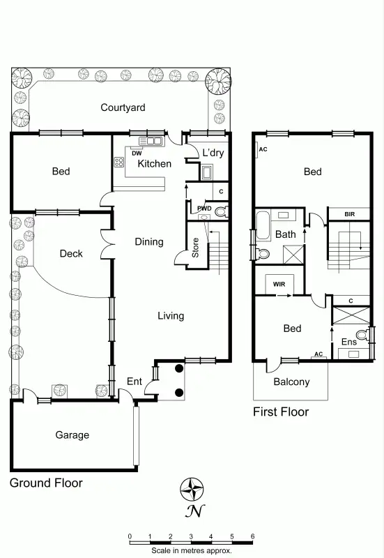 Floorplan of Homely house listing, 4/100 Tooronga Road, Malvern East VIC 3145