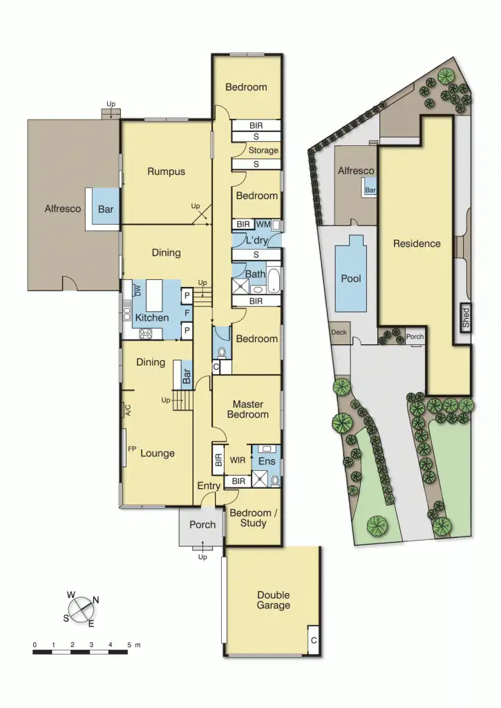 Floorplan of Homely house listing, 6 Nurla Place, Greensborough VIC 3088