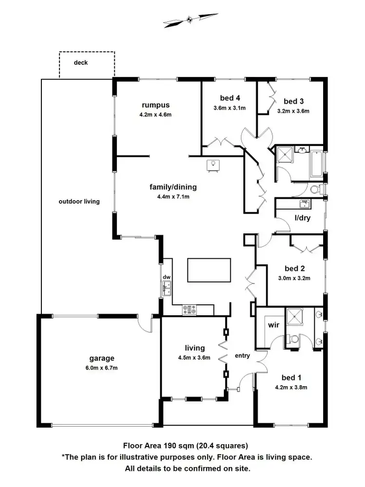Floorplan of Homely house listing, 6 Banks Smith Drive, Gembrook VIC 3783