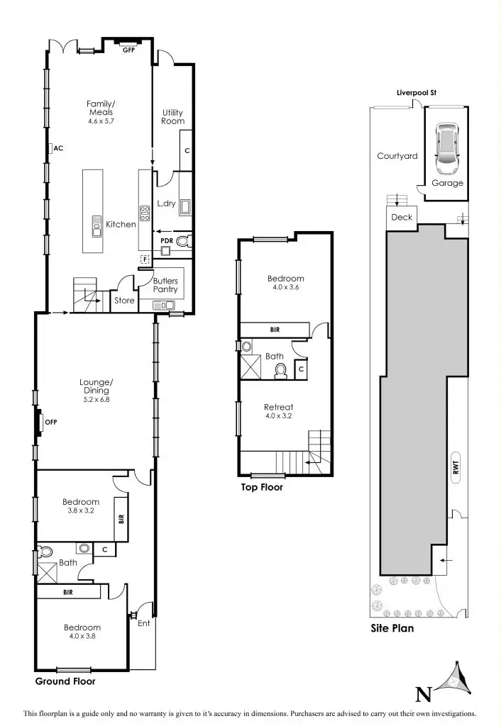 Floorplan of Homely house listing, 91 Summerhill Road, Footscray VIC 3011