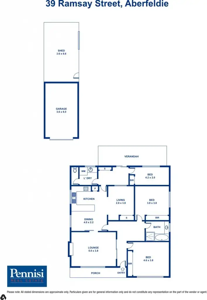 Floorplan of Homely house listing, 39 Ramsay Street, Aberfeldie VIC 3040