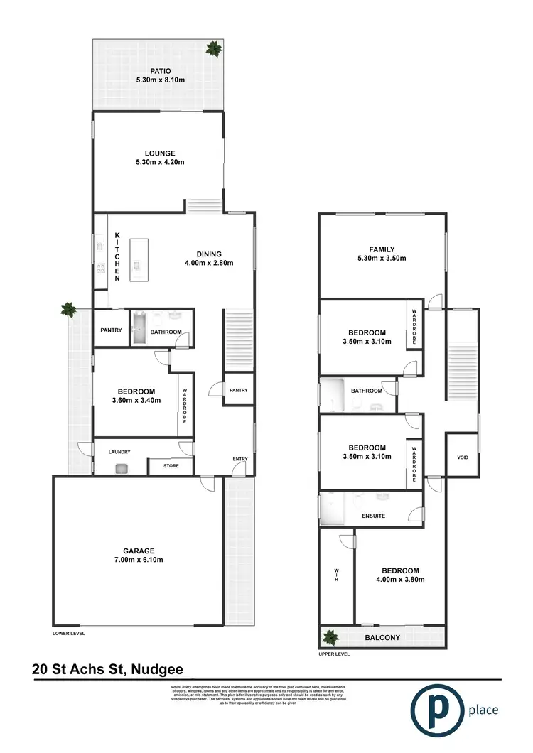 Floorplan of Homely house listing, 20 St Achs Street, Nudgee QLD 4014