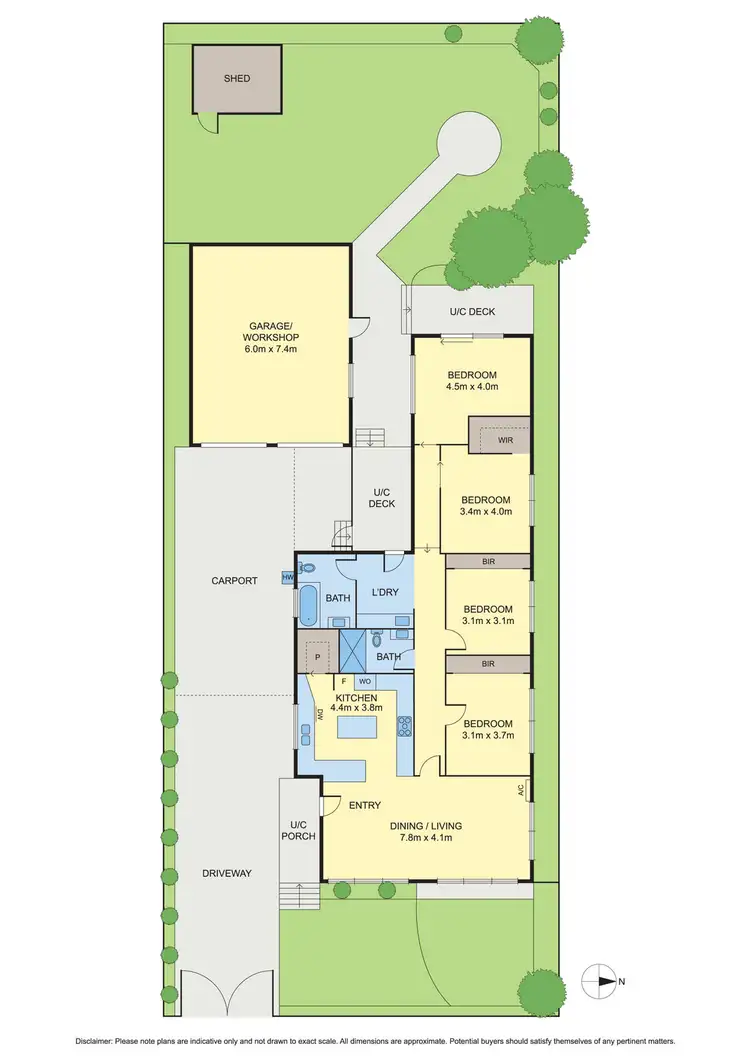 Floorplan of Homely house listing, 34 Mernda Parade, Belmont VIC 3216