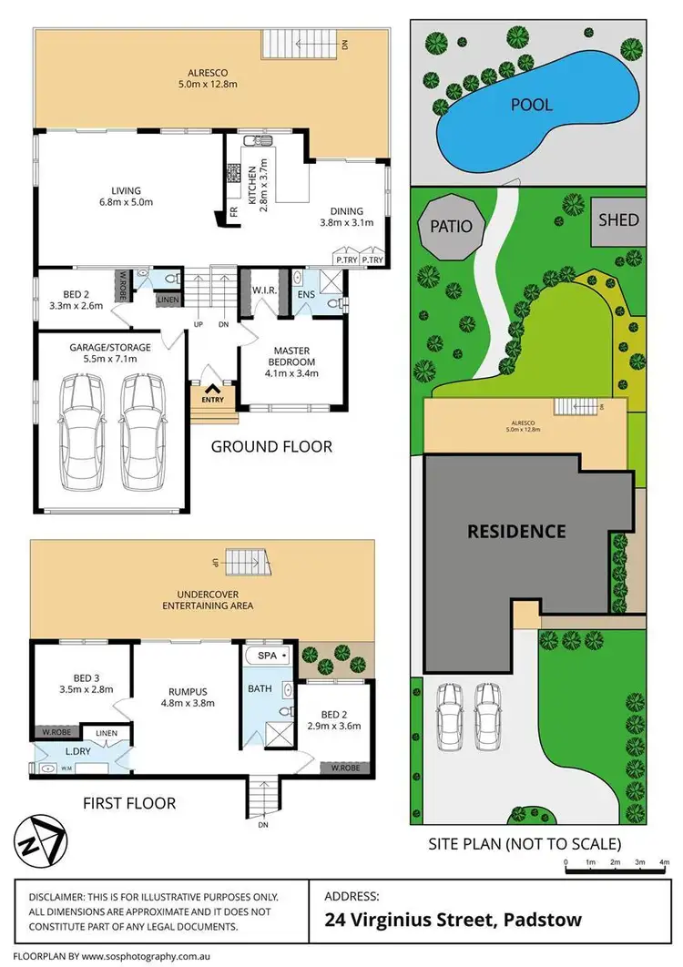 Floorplan of Homely house listing, 24 Virginius Street, Padstow NSW 2211