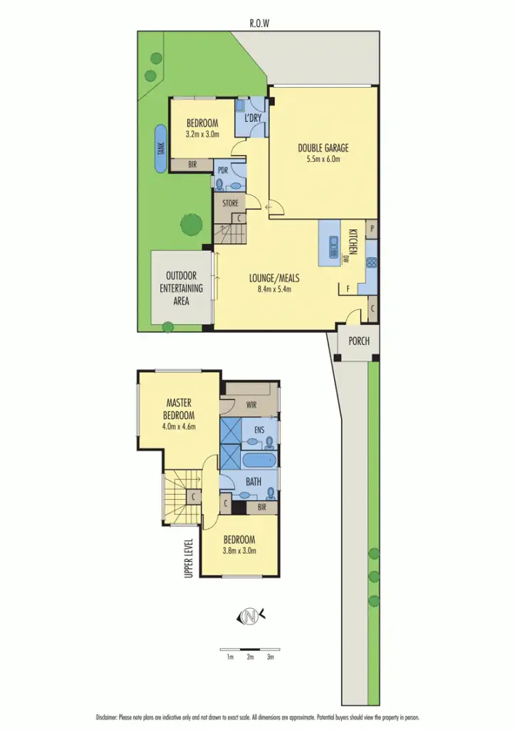 Floorplan of Homely townhouse listing, 313A Mitcham Road, Mitcham VIC 3132