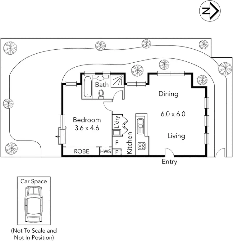 Floorplan of Homely house listing, 31/337 Station Street, Thornbury VIC 3071