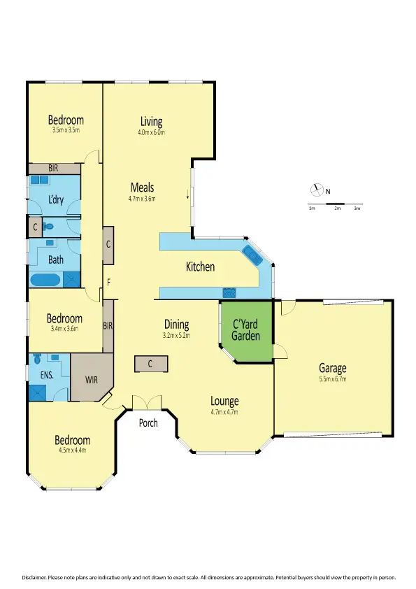 Floorplan of Homely house listing, 5 Friendship Court, Taylors Lakes VIC 3038