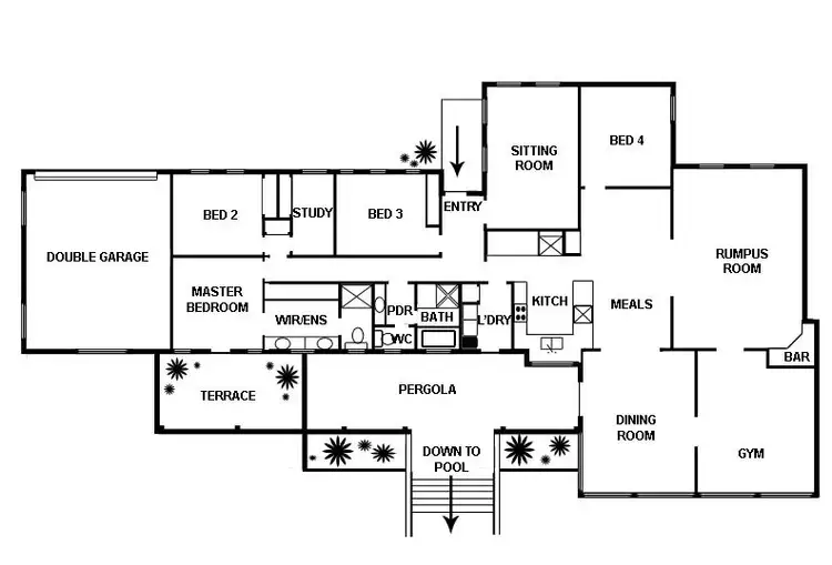 Floorplan of Homely house listing, 85 Homestead Way, Sunbury VIC 3429