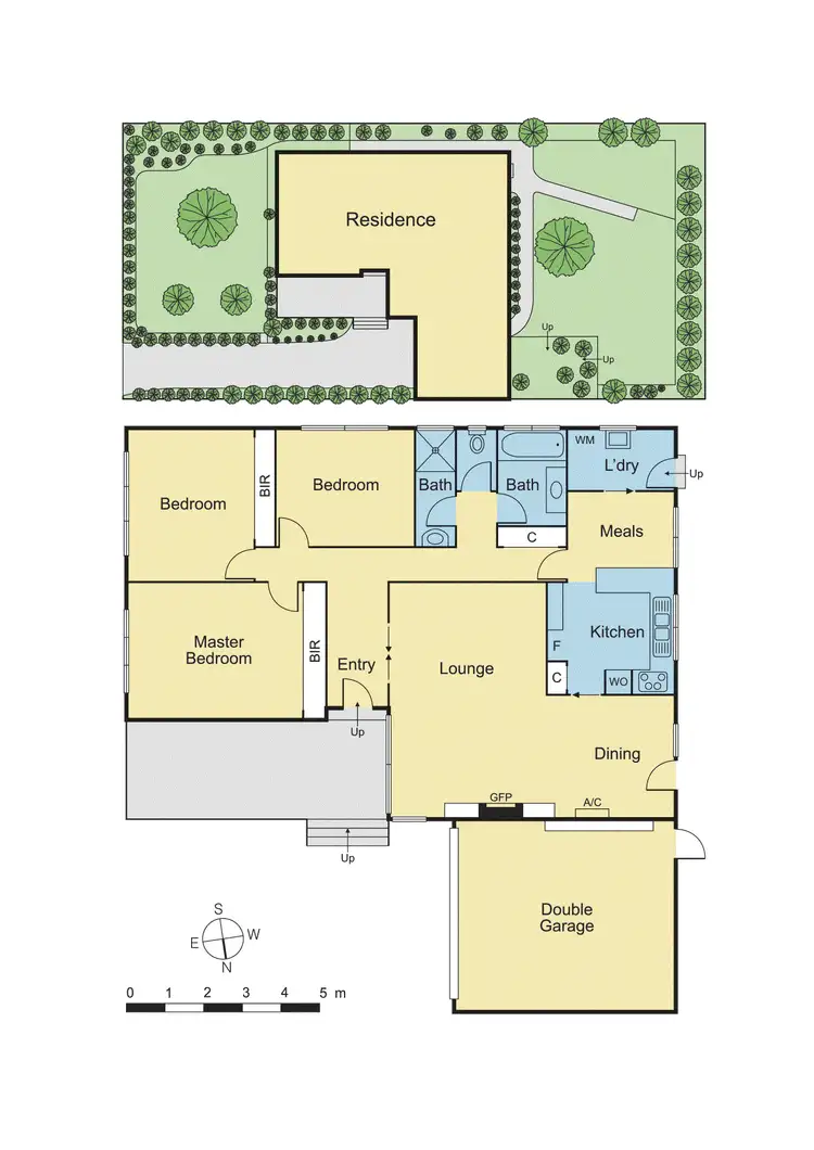 Floorplan of Homely house listing, 77 Berkeley Avenue, Heidelberg VIC 3084