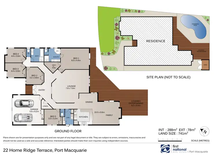 Floorplan of Homely house listing, 22 Home Ridge Terrace, Port Macquarie NSW 2444