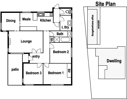 Floorplan of Homely house listing, 22 Bunker Avenue, Kingsbury VIC 3083