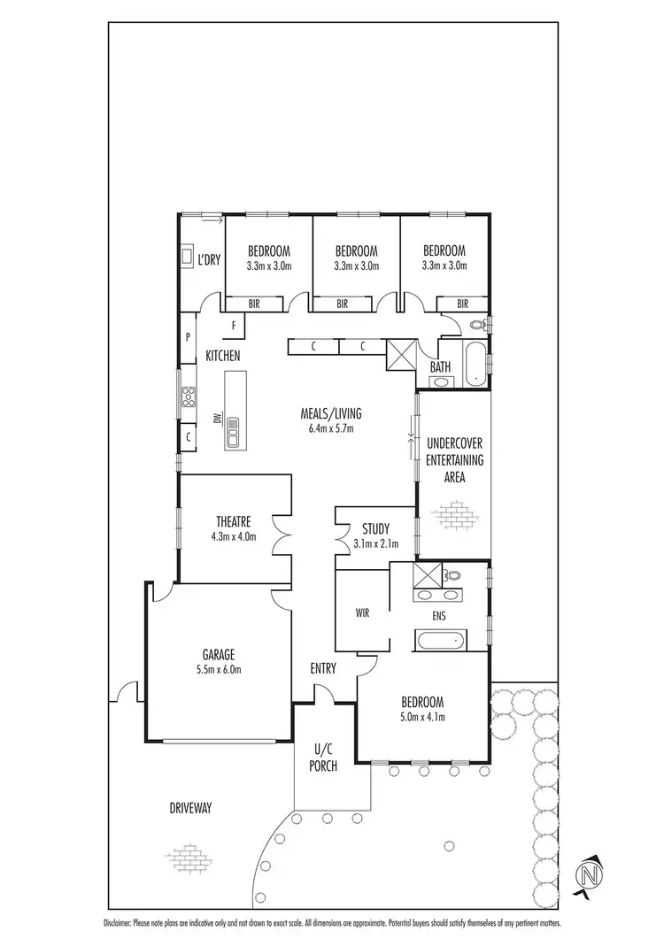 Floorplan of Homely house listing, 14 Marong Avenue, Eynesbury VIC 3338