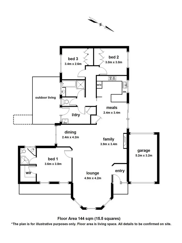 Floorplan of Homely house listing, 19 Marna Street, Healesville VIC 3777