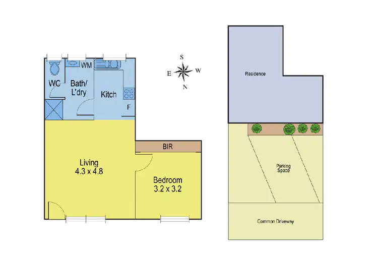 Floorplan of Homely unit listing, 4/1 Kinnordy Court, Hamlyn Heights VIC 3215