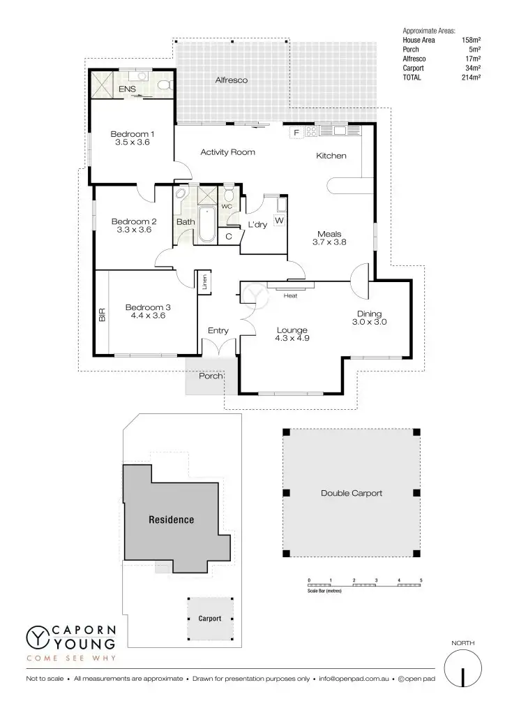 Floorplan of Homely house listing, 225 Salvado Road, Floreat WA 6014