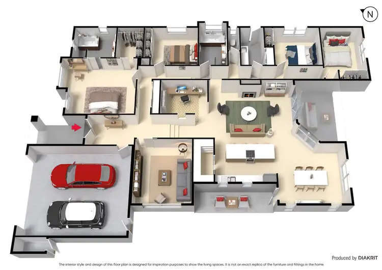 Floorplan of Homely house listing, 21 Montezuma Ave, Truganina VIC 3029