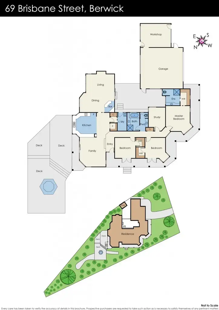 Floorplan of Homely house listing, 69 Brisbane Street, Berwick VIC 3806