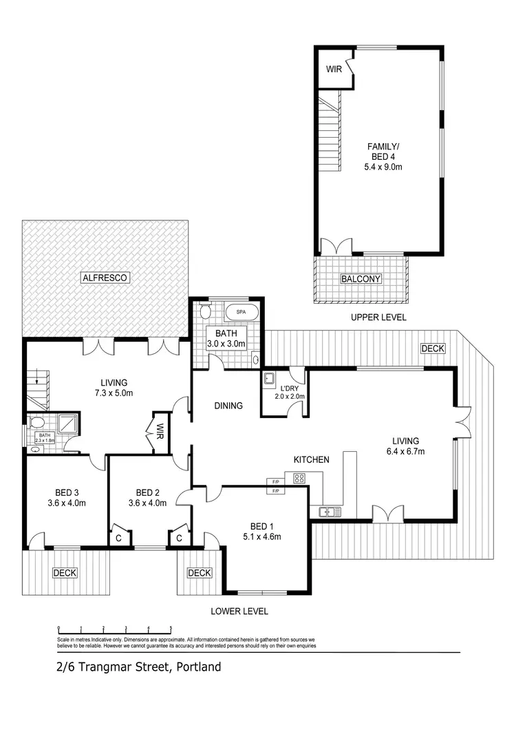 Floorplan of Homely house listing, 2-6 Trangmar Street, Portland VIC 3305