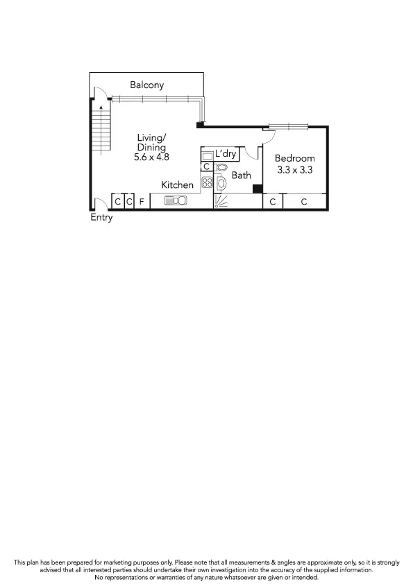 Floorplan of Homely apartment listing, 910/118 Russell Street, Melbourne VIC 3000