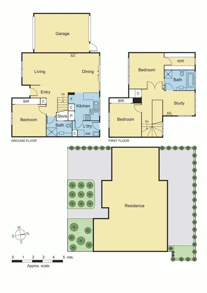 Floorplan of Homely house listing, 168 Brown Street, Heidelberg VIC 3084